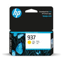 HP Inkjet Ink Cartridge 937 Yellow