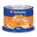Verbatim DVD-R Discs 4.7GB 16x 120min Pack 50