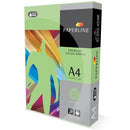 Paperline Colours Tinted Copy Paper 80gsm A4 Green Lagoon Ream 500