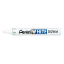 Pentel X100 Paint Paint Marker Bullet Tip Broad 3.9mm White