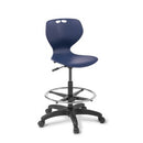 Omni Highlift Architectural Swivel Chair Navy