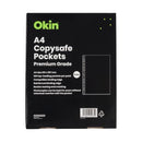 Okin Copysafe Sheet Protector Pockets Premium A4 Pack 100