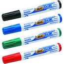 BIC Velleda Whiteboard Marker Bullet Tip 1.5mm Assorted Colours Box 4