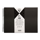 Clairefontaine Spiral Scrapbook Album Hardcover 32 x 24cm Black
