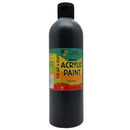 5 Star NZACRYL Acrylic Paint 500ml Black