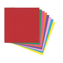 Create&Innovate Colour Paper Card 220gsm 6 x 6in 10 Bright Colours Pack 50