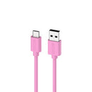 Moki USB-A to USB-C Syncharge Cable 1m Soft Pink