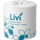 Livi Essentials Toilet Tissue 2 Ply 1001 Premium 400 sheets Per Roll White Carton 48