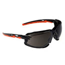 Pro Choice Ambush Foam Bound Spec Safety Glasses Smoke Each