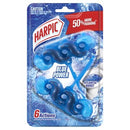 Harpic Blue Power Toilet Cleaner Block Atlantic Burst Pack 2