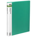Okin Display Book With Insert Spine A4 40 Pocket Green