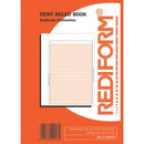 Rediform Manifold Book Feint Ruled No Carbon Required 210 x 155mm 50 Duplicates