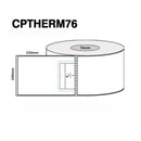 Direct Thermal Labels Permanent Face Cut 100 x 150mm 76mm Core White Roll 1000