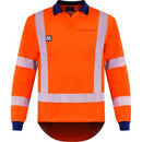 Bison Arcguard Polo ARC IHRTX TTMC-W17 L Orange/Navy