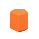 Pentagon Ottoman Lustrell Orange