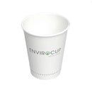 Envirocup Paper Cup Single Wall 8oz 240ml 80mm Pack 50