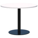 Classic Round Table 1000mm Snow / Black
