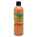 5 Star NZACRYL Acrylic Paint 500ml Metallic Bright Gold