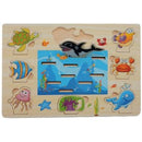 5 Star Elf Wooden Puzzle 3d Stand Up 8 Piece Sea