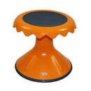 Bloom Stool Concave Base 310mm High Orange
