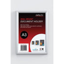 Deflecto Document Frame Wall Mount A3 Silver