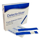 DTS Medical Detecta-blues Plasters Finger Extension Metal Detectable Blue Box 50