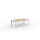 Cubit Coffee Table 1200Wx600D Oak Top / White Frame