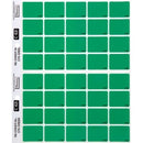 Filecorp C-Ezi Lateral File Labels Colour Flash 24 x 31mm Dark Green Sheet 40