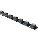 Okin Binding Coil Plastic 21 Ring 12mm Black Box 100