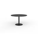 Polo Meeting Table Round 1200mm Black / Black Frame