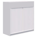 Pryme Storage Planter Melteca Tambour 1200Wx1200Hmm White