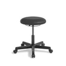Button Stool Standard Black Vinyl