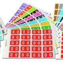 Filecorp ColourFind Lateral File Labels Number 3 25 x 42mm Blue Sheet 40