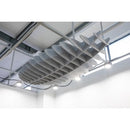 Acoustic Ceiling Baffle Ellipse Grey