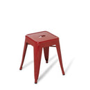 Industry Stool Low 457mm Red