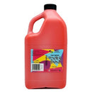 5 Star Tempera Poster Paint 2 Litre Brilliant Red