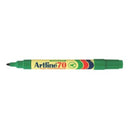 Artline 70 Permanent Marker Bullet Tip 1.5mm Green