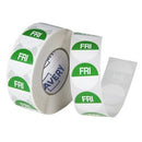 Avery Day Rotation Labels Friday Removable Round 937408 24mm Green Roll 1000