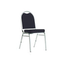 Klub Conference Chair Navy / Silver Frame