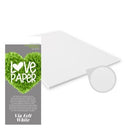 Direct Paper Via Felt Textured Paper Card 216gsm A4 Pure White Pack 12