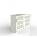 Proceed Tambour Cabinet Slider 1600Wx1020Hmm White