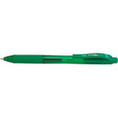 Pentel Energel X Gel Ink Pen Retractable Fine BL107 0.7mm Green