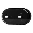 Tork T9 Smartone Twin Mini Toilet Elevation Dispenser Black 682008