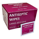 DTS Medical Antiseptic Wipes Large Box 50