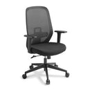 Memo Mesh Task Chair High Back with Arms Black