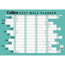Collins 2027 Wall Planner Unlaminated A2 Green