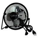Nero Desk Fan Mini USB Powered 10cm Black