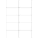 B&F Labels Gloss 90 x 55mm Pack 100