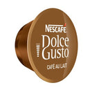 Nescafe Dolce Gusto Coffee Capsules Cafe Au Lait Pack 16