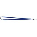Rexel Lanyard With Swivel Clip Flat 510mm Blue Pack 10